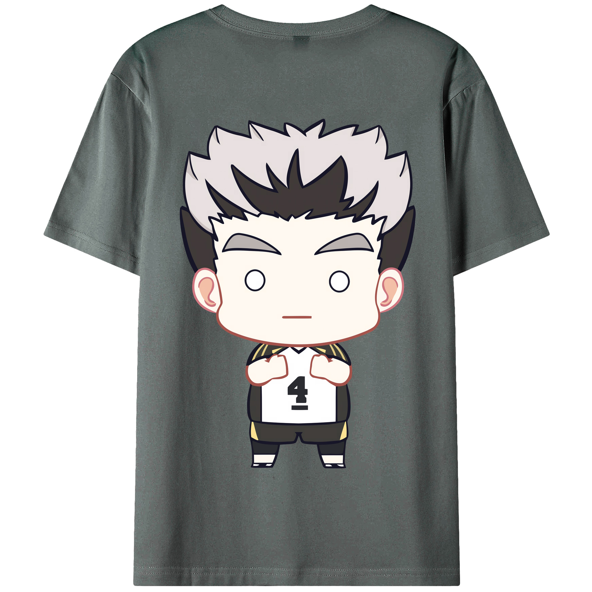 （画像用） ハイキュー!! Haikyu!! 綿100％半袖Tシャツ（背面プリント）